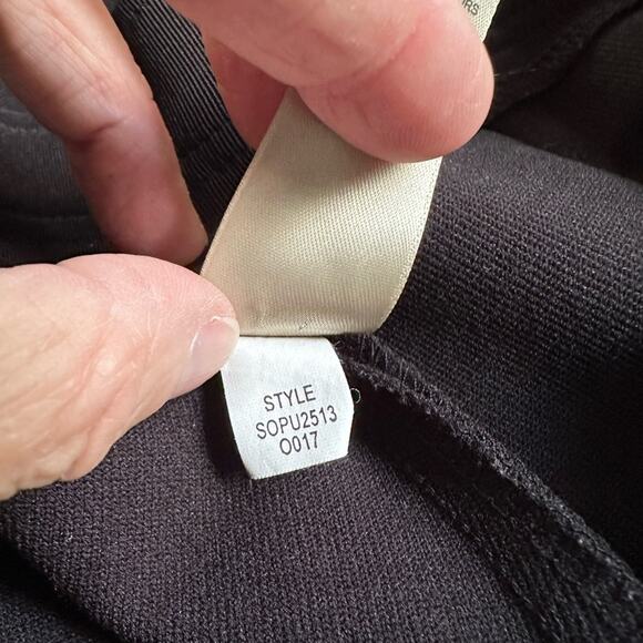 Sigrid Olsen Sport Black Side Zip Pullon Pants Stretchy - Picture 6 of 6